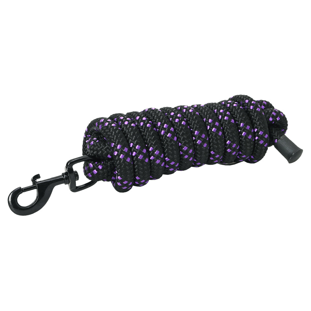 8 ft HILASON Western Horse Blocker Lead Rope - Specially Designed for Training & Control | Perfect for Trail Riding, Horse Shows & Ranch Work