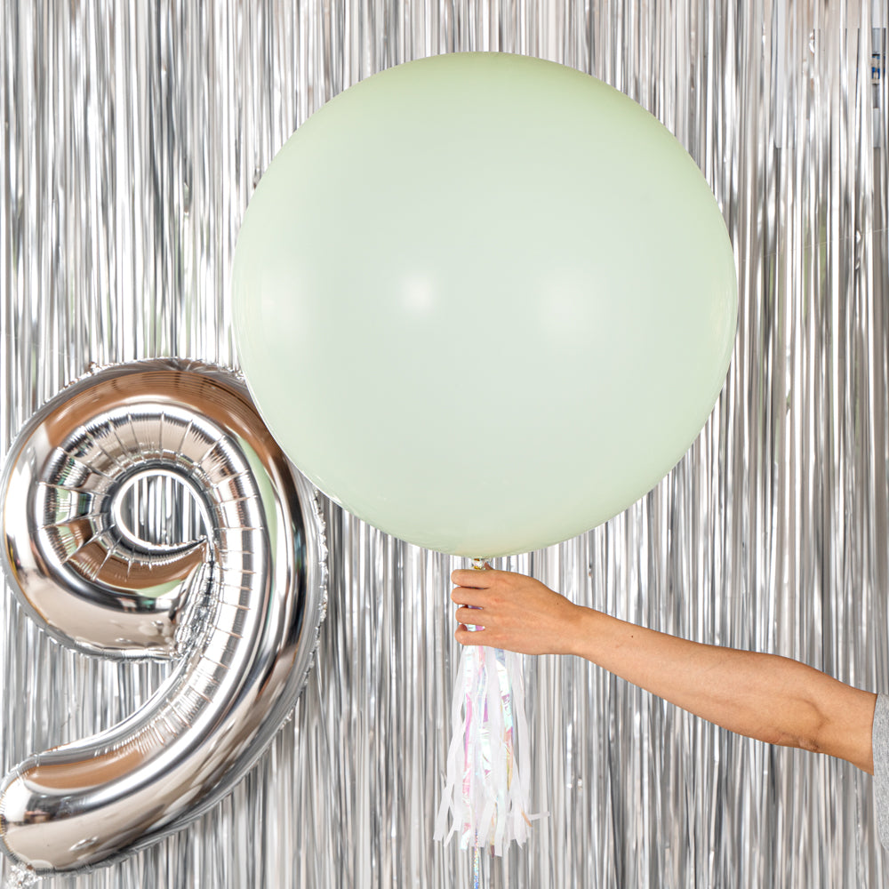 Pastel Green Latex Balloons 36 Inch - 10 Count Box for Birthday Parties, Baby Showers & Wedding Decorations