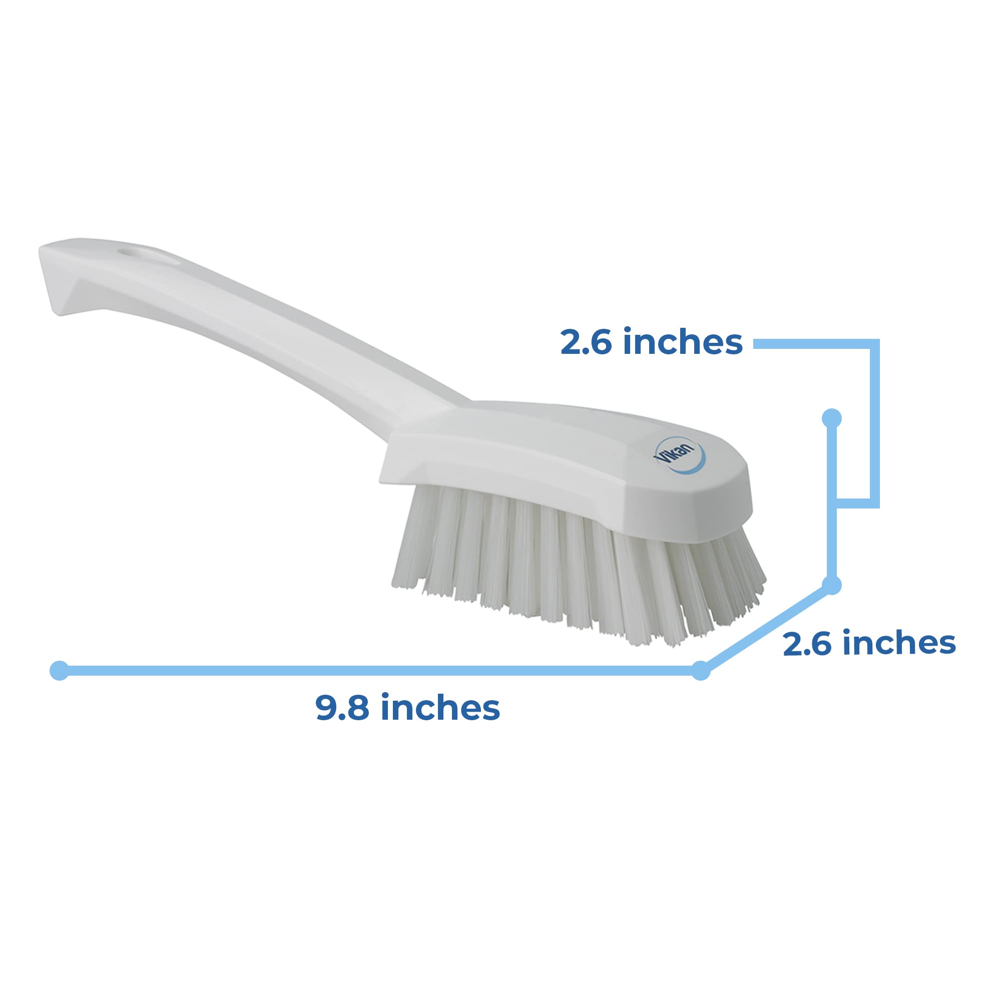 Vikan 41925 Stiff Bristle Cleaning Brush 10