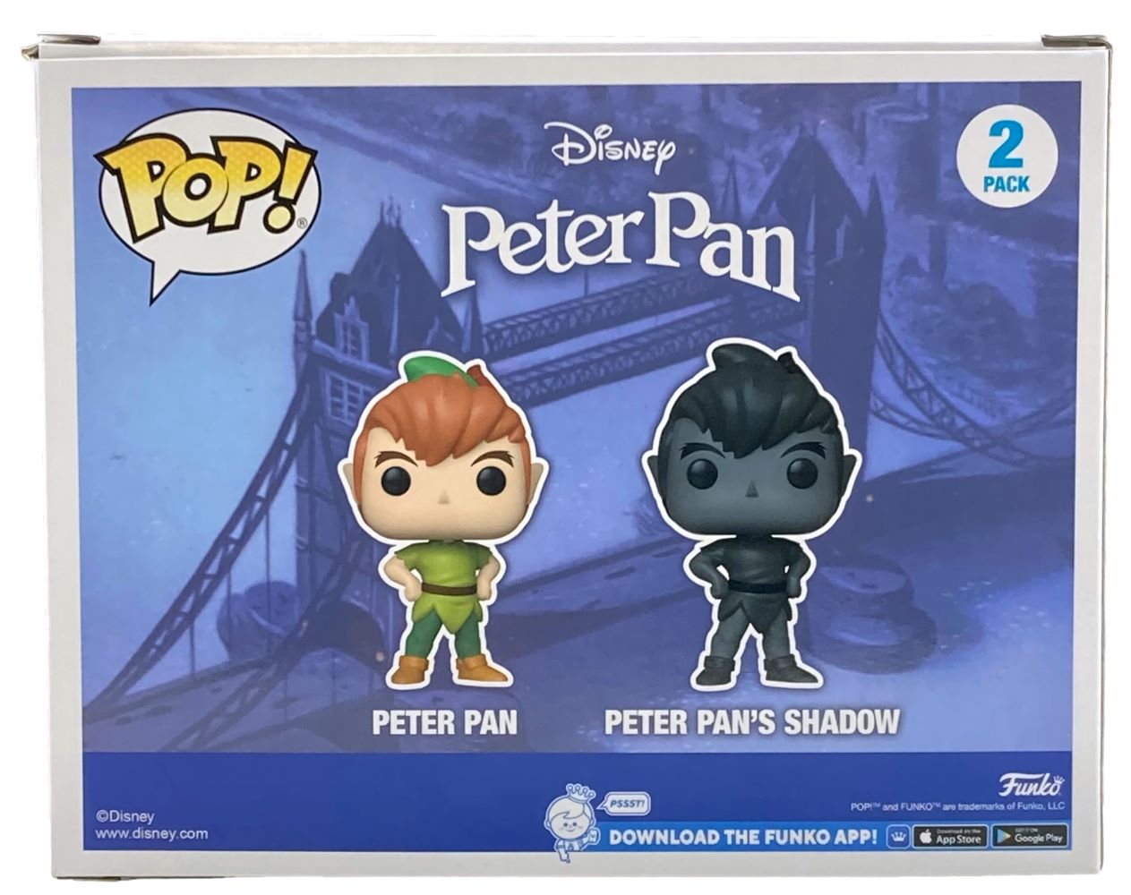 Jeremy Sumpter Autographed Peter Pan Funko Pop 2-Pack with JSA Certificate - Perfect for Disney Collectors, Movie Memorabilia Fans & Pop Culture Enthusiasts