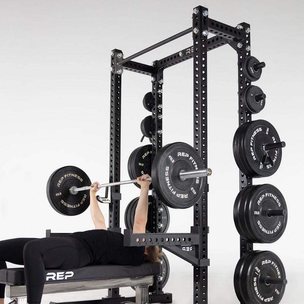 REP Fitness Compact Logo Plate for PR 5000 - Olympic Weight Plates for Home Gym & Strength Training - Perfect for Power Racks, Squat Racks & CrossFit Workouts