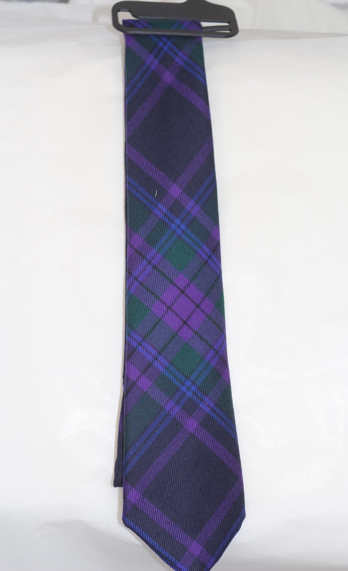 Authentic Spirit of Scotland Tartan Tie | Premium Wool Necktie for Men | Perfect for Weddings, Office & Formal Events