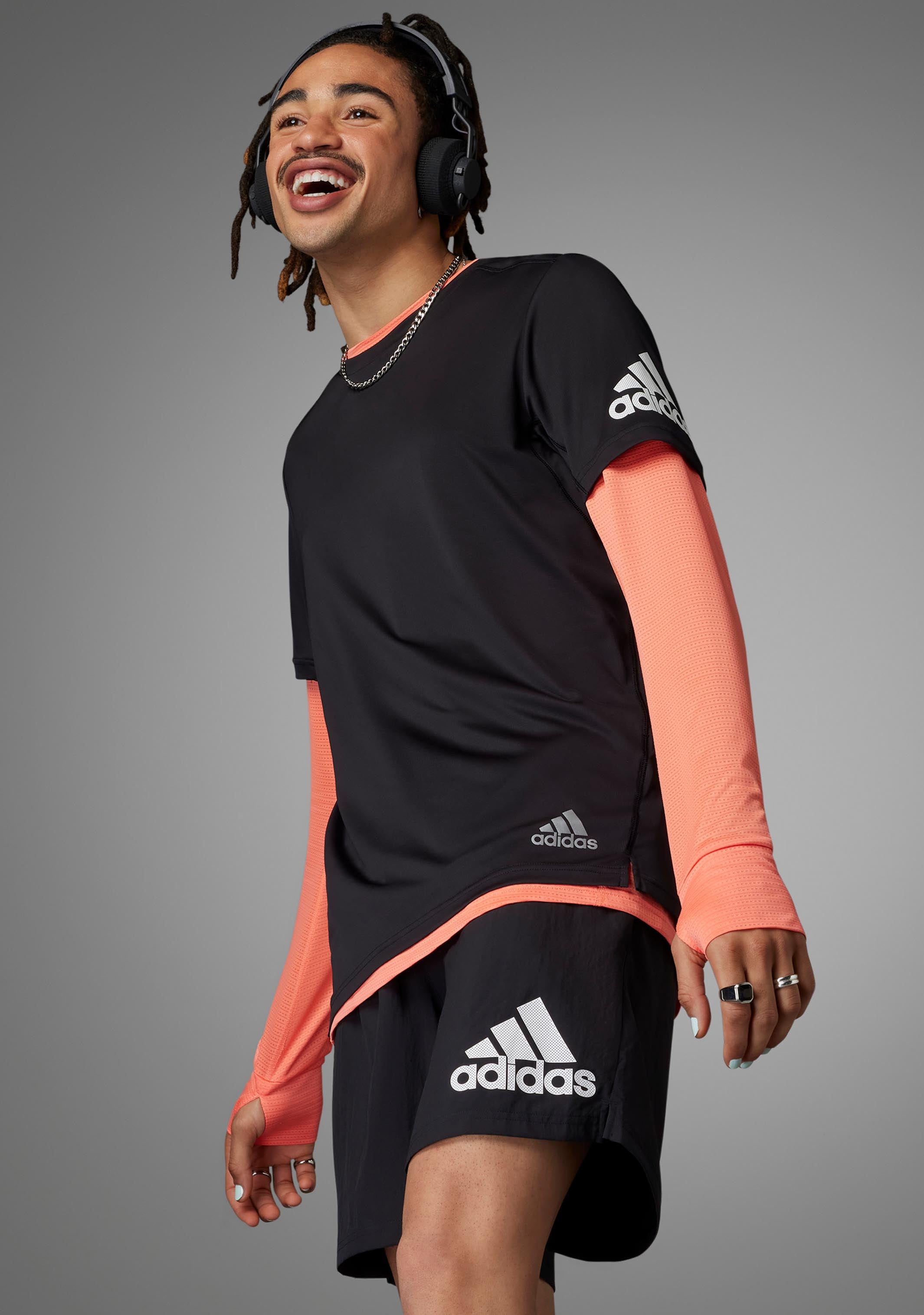 Adidas Men's Run It 5 Running Shorts - Lightweight Quick-Dry Workout Shorts for Gym, Jogging & Training