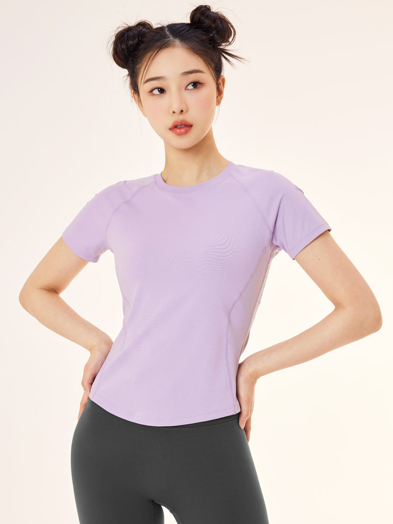Feather Slim Fit Short Sleeve T-Shirt for Men & Women - Lightweight Comfortable Daily Wear for Casual Outfits, Summer Travel & Outdoor Activities