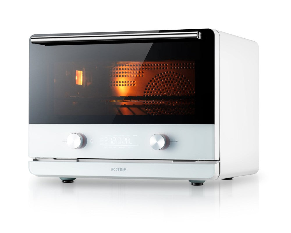 Fotile Chefcubii 4-in-1 Countertop Convection Steam Combi Oven with Air Fryer (HYZK26 E1) - Perfect for Baking, Roasting, Steaming & Air Frying in Small Kitchens