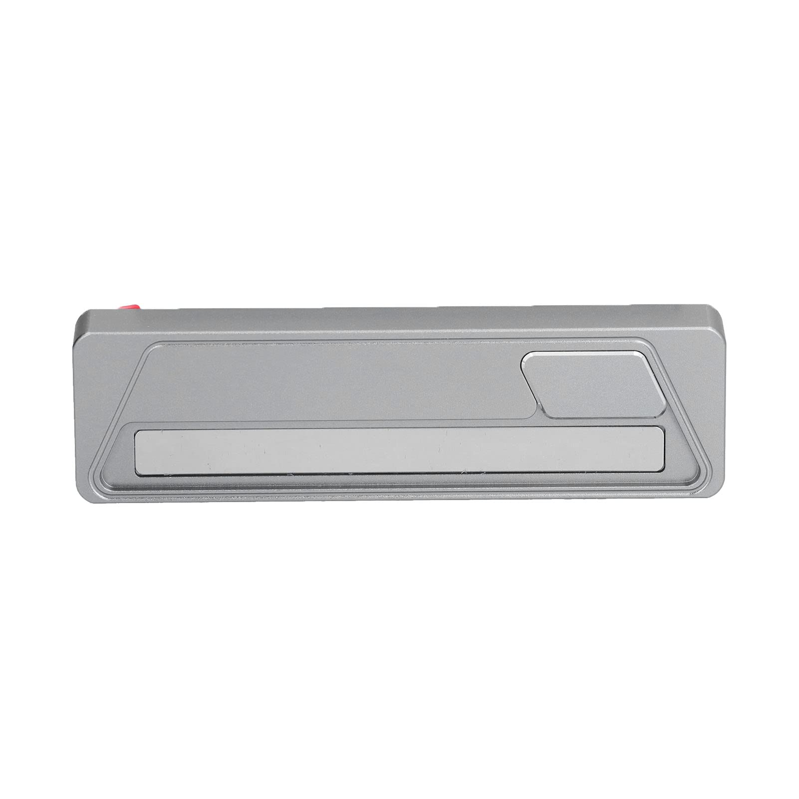 Fdit Aluminum Alloy Phone Number Parking Card Plate - Durable & Easy to Install Temporary Car Parking Sign (Grey) - Perfect for Visitor Parking, Valet Services & Apartment Complexes