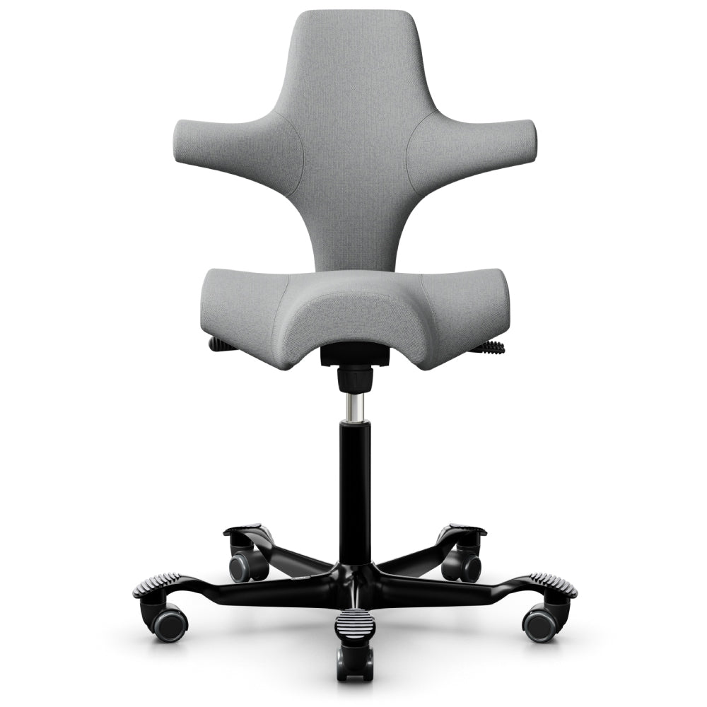 HÅG Capisco 8106 Ergonomic Saddle Chair - Adjustable Height & Tilt for Office & Home Workspace - Perfect for Desk Work, Gaming & Creative Professionals