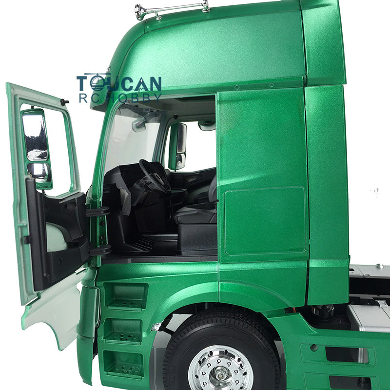 1/14 Scale Toucan Hobby Highline RC Tractor Truck - 6x4 3-Axle Remote Control Vehicle with 1851 Motor, ESC Kit & Openable Doors - DIY Model Building for Adults - Perfect for Off-Road Racing, Construction Site Play, and RC Enthusiast Collections