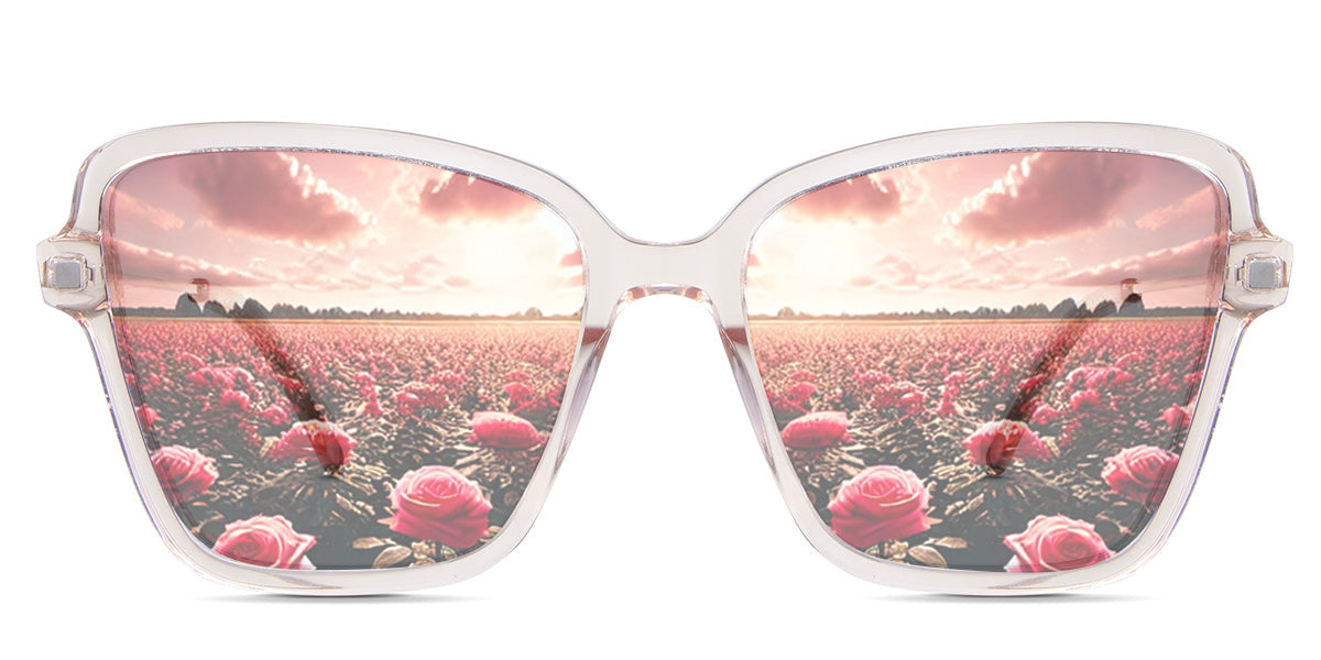 ZINA Women's Prescription Tinted Glasses - Stylish & UV Protection for Reading, Driving & Outdoor Activities