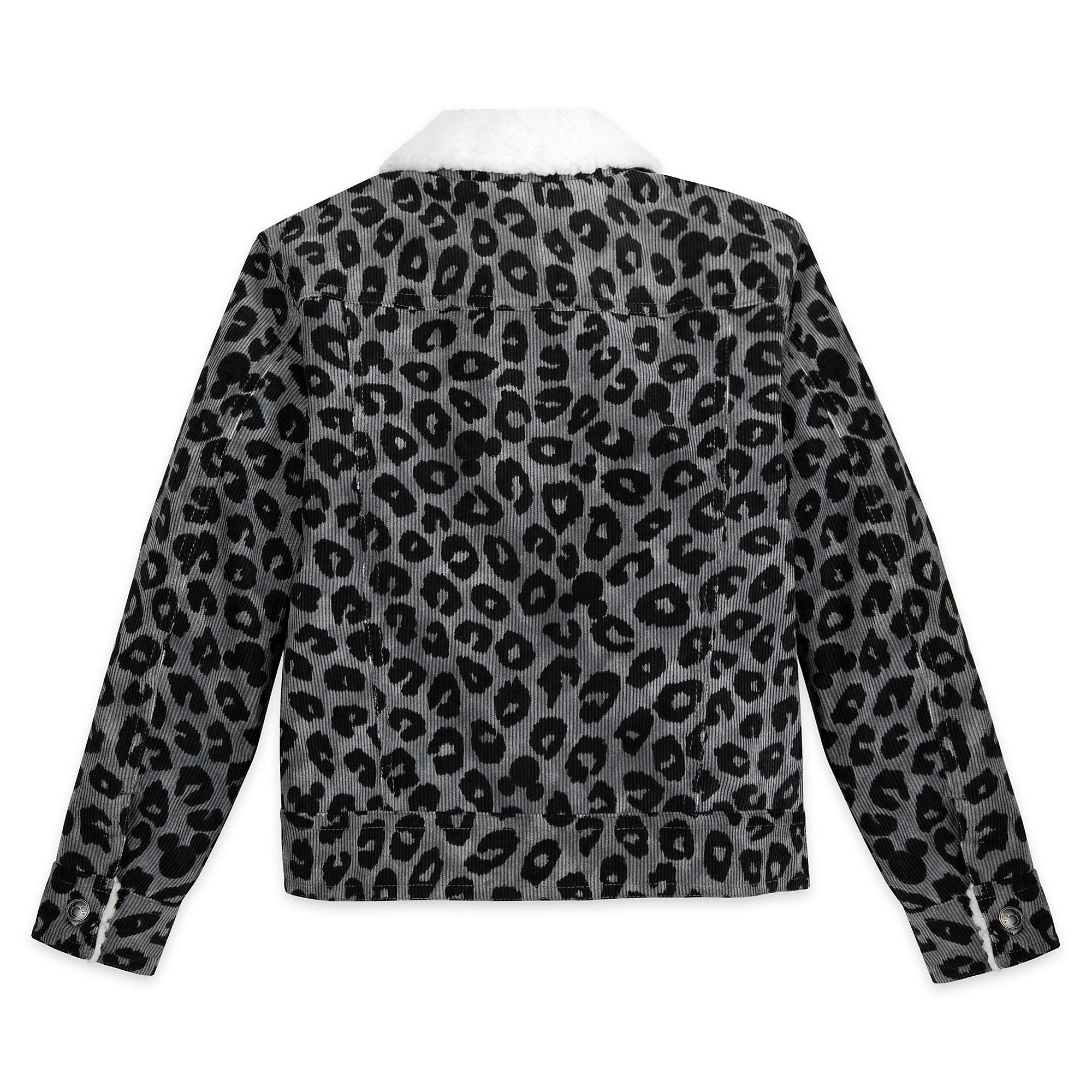 Disney Mickey Mouse Grayscale Jacket for Girls - Soft Fleece Pullover with Hood - Cute Cartoon Character Outerwear for School, Playdates & Winter Fashion