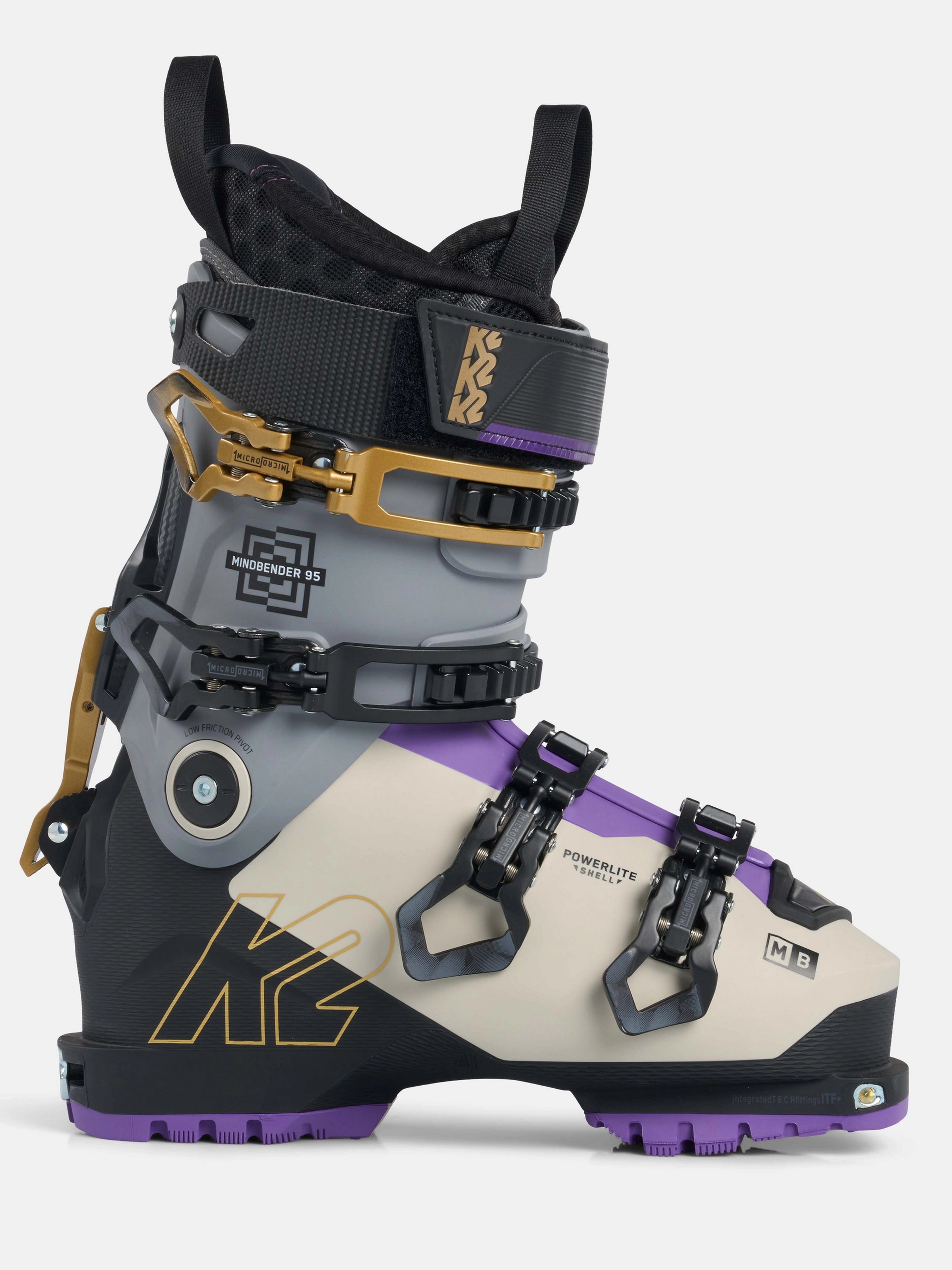 K2 Mindbender W 95 MV Women's Ski Boots 2023 - High-Performance All-Mountain Skiing for Advanced Female Skiers
