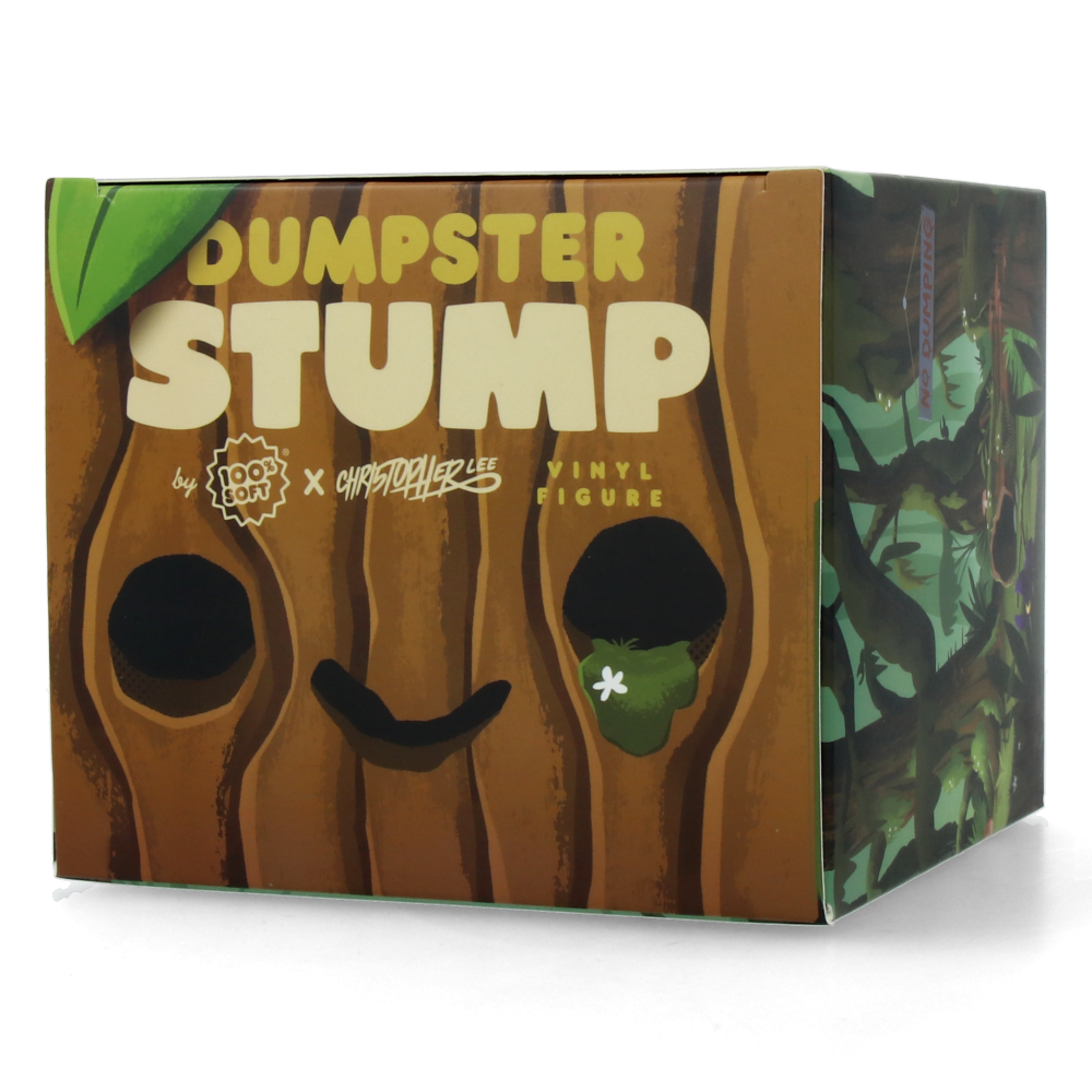 Dumpster Stump Vinyl Figure - Cute Collectible Toy for Home Decor, Office Display & Gift Giving