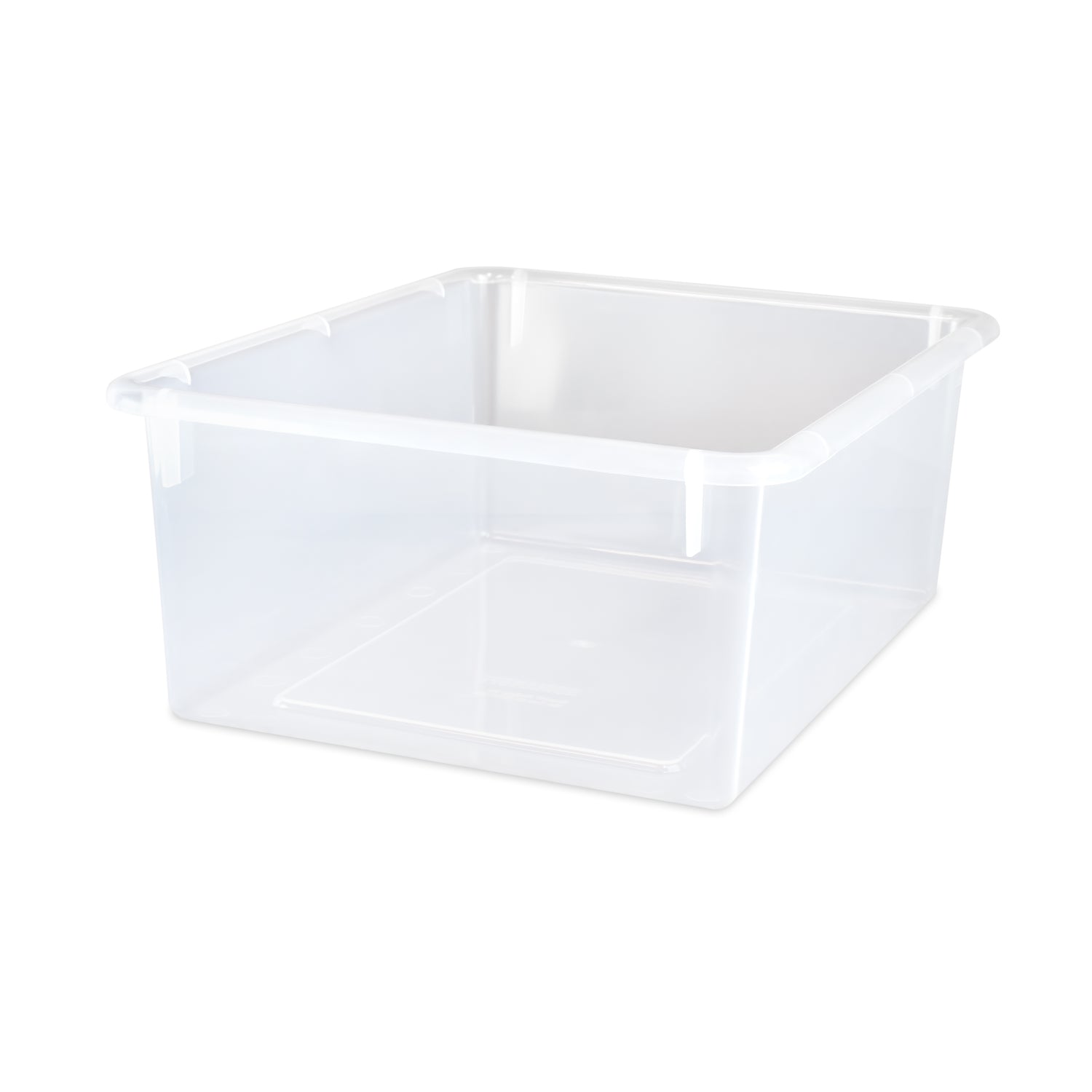 Clear Plastic Letter Tray - Stackable Desktop Organizer for Office, Mail, Documents - Perfect for Home & Office Organization