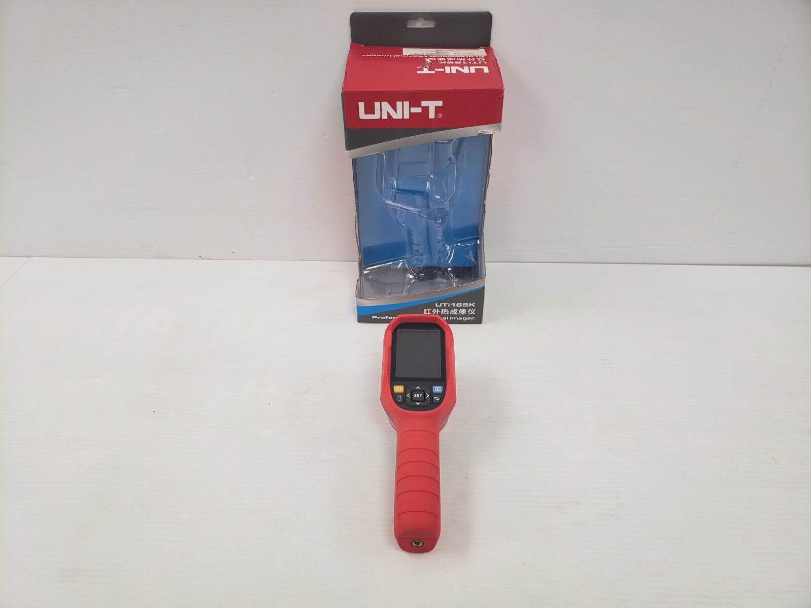 UNI-T UTI-165K Infrared Thermometer - Non-Contact Digital Laser Temperature Gun for Home, Kitchen, HVAC, Automotive & Industrial Use