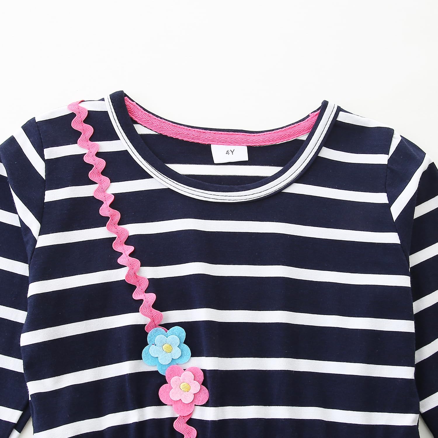 Toddler Girls Cotton Embroidery Applique Short Sleeve Dresses for Ages 2-7 Years | Cute Summer Outfits for Playdates & Birthday Parties