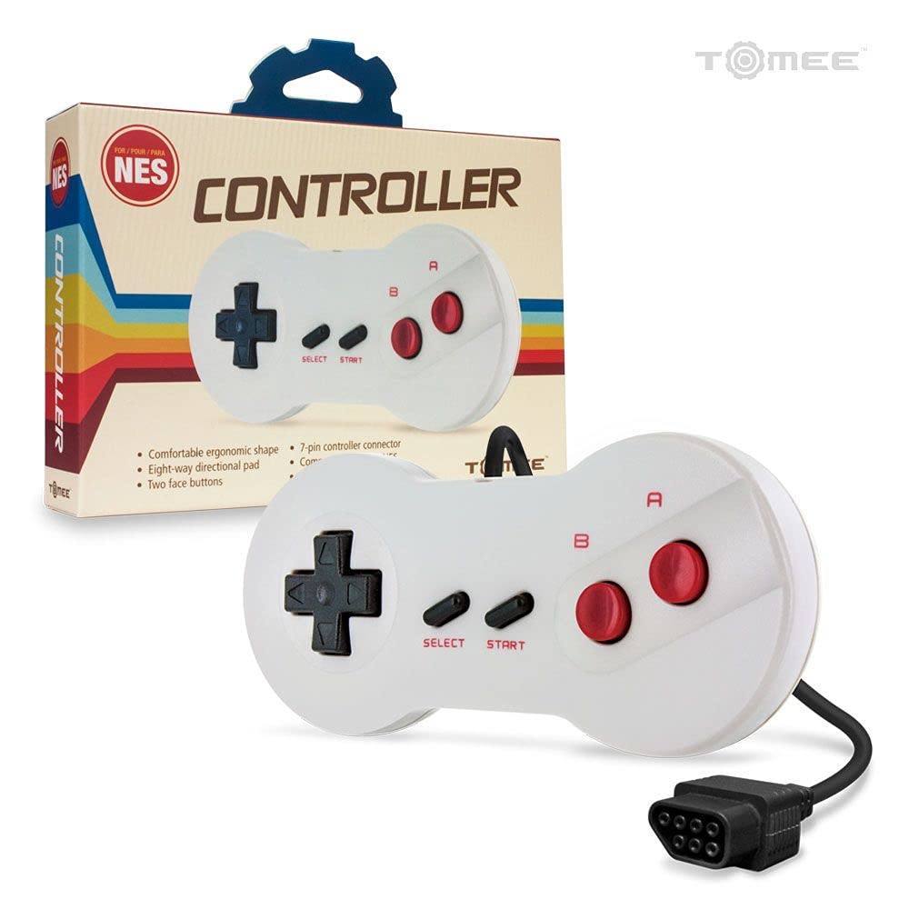 Original Title: Tomee Dogbone Controller for Nintendo NES   Optimized Title: Tomee Dogbone Controller for Nintendo NES - Classic Style Gamepad with Ergonomic Design - Perfect for Retro Gaming & Nostalgic Play Sessions