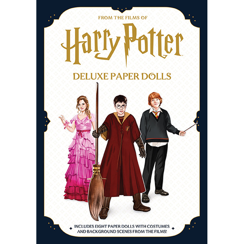 Harry Potter Deluxe Paper Dolls Set - Collectible Character Cutouts for Kids & Fans | Perfect for Role Play, Storytelling & Themed Parties