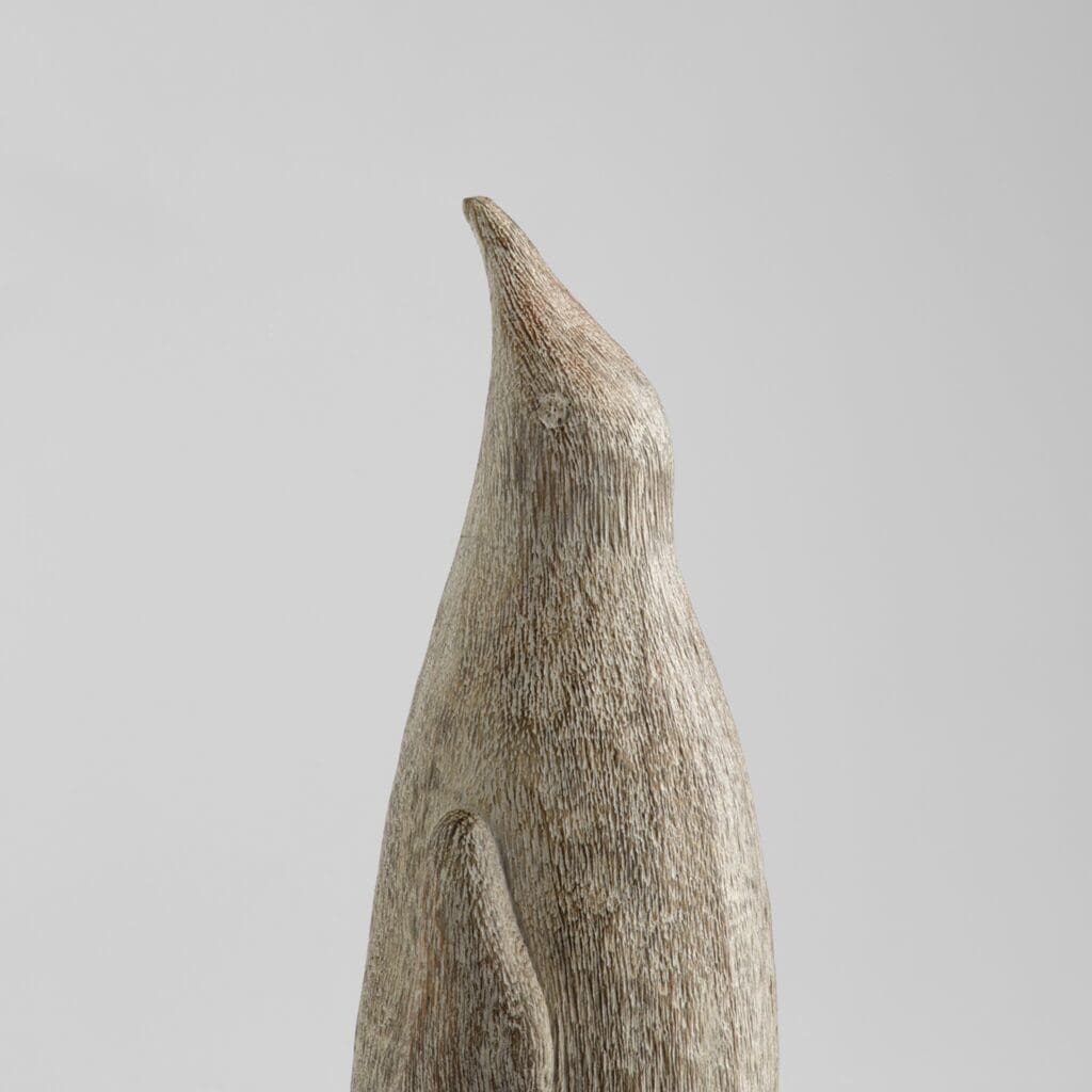 Cyan Design 11639 Small Grey Patina Penguin Sculpture - Perfect for Home Decor, Office Desk, and Gift Giving