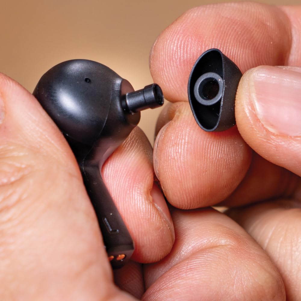 Klein Tools 69475 Replacement Ear Tips for AESEB1S Earbuds - 3 Pairs Memory Foam & Silicone (S/M/L) - For Work & Music