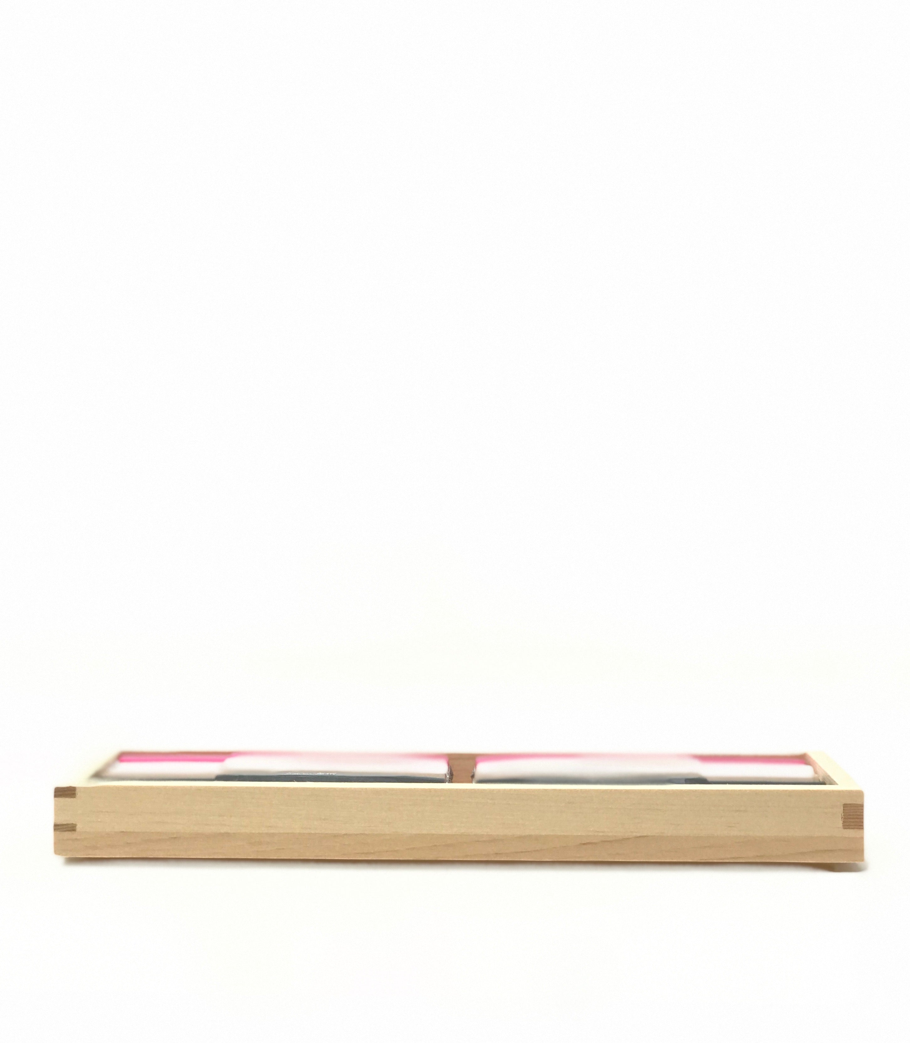 Hakomasu Large Serving Tray - Durable Bamboo Wood Tray for Dining, Entertaining, and Home Decor | Perfect for Parties, Breakfast in Bed, and Organizing Essentials