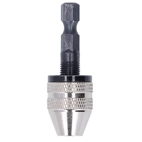 Mini Keyless Drill Chuck 0.3-3.6mm | Precision Aluminum Alloy Chuck for Electric Grinder | Fast & Safe Mini Drill Bits Holder | Perfect for Jewelry Making, PCB Drilling & Small DIY Projects
