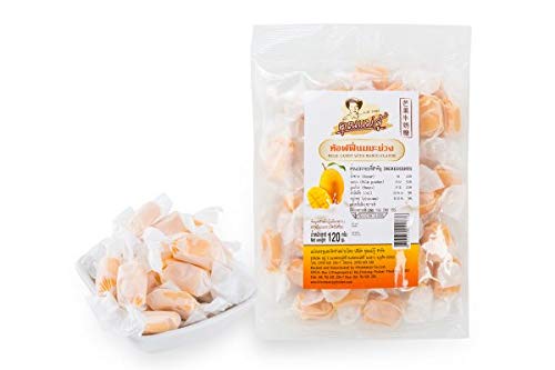 Premium Thai Milk Toffee Candy - Delicious Mango Flavor 120g | Sweet Milk Caramel Treat for Snacks, Gifts & Asian Dessert Lovers