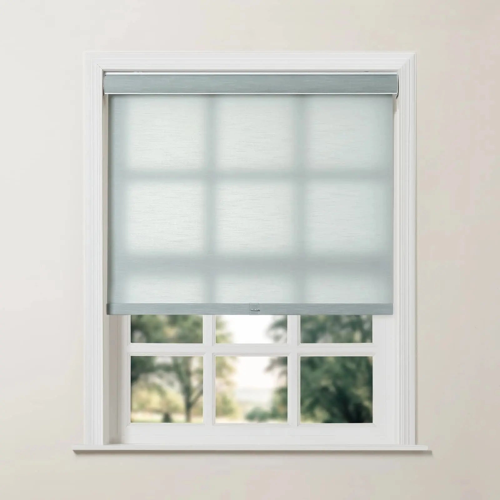 Alvin Boutique Blackout Cordless Roller Shades - Light Blocking Window Coverings for Bedroom, Nursery & Home Office