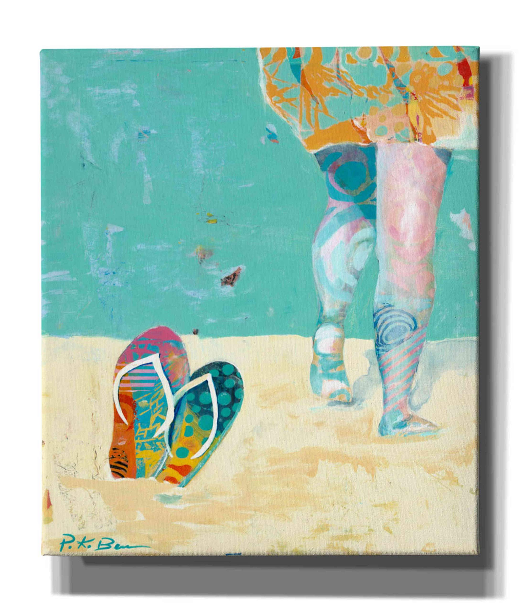 Epic Graffiti 'Flip Flops on the Beach' by Pamela Beer - 26