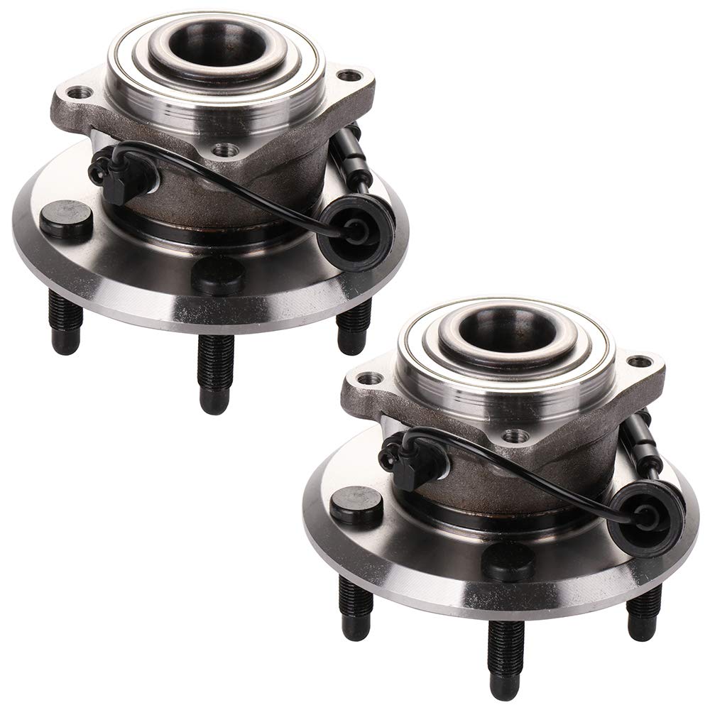 SCITOO Wheel Hub Bearing Assembly Replacement for 2010-2016 GMC Terrain & Chevrolet Equinox - Rear Wheel Bearings with ABS (1 Pair) - Durable Auto Parts for Smooth Driving & Long-Lasting Performance