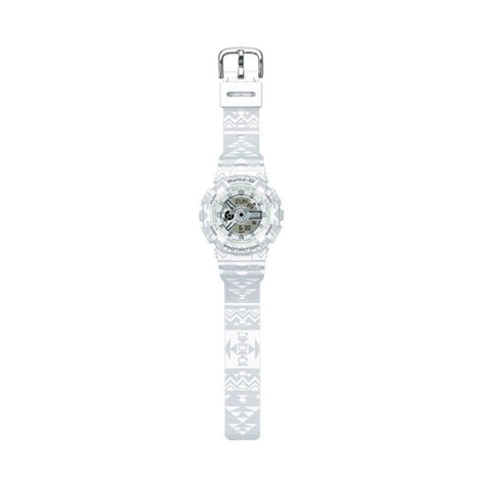 Casio Baby-G BA-110TP-7ADR Digital Sport Watch for Women - Shock Resistant, Water Resistant, LED Light - Perfect for Running, Swimming, and Outdoor Activities
