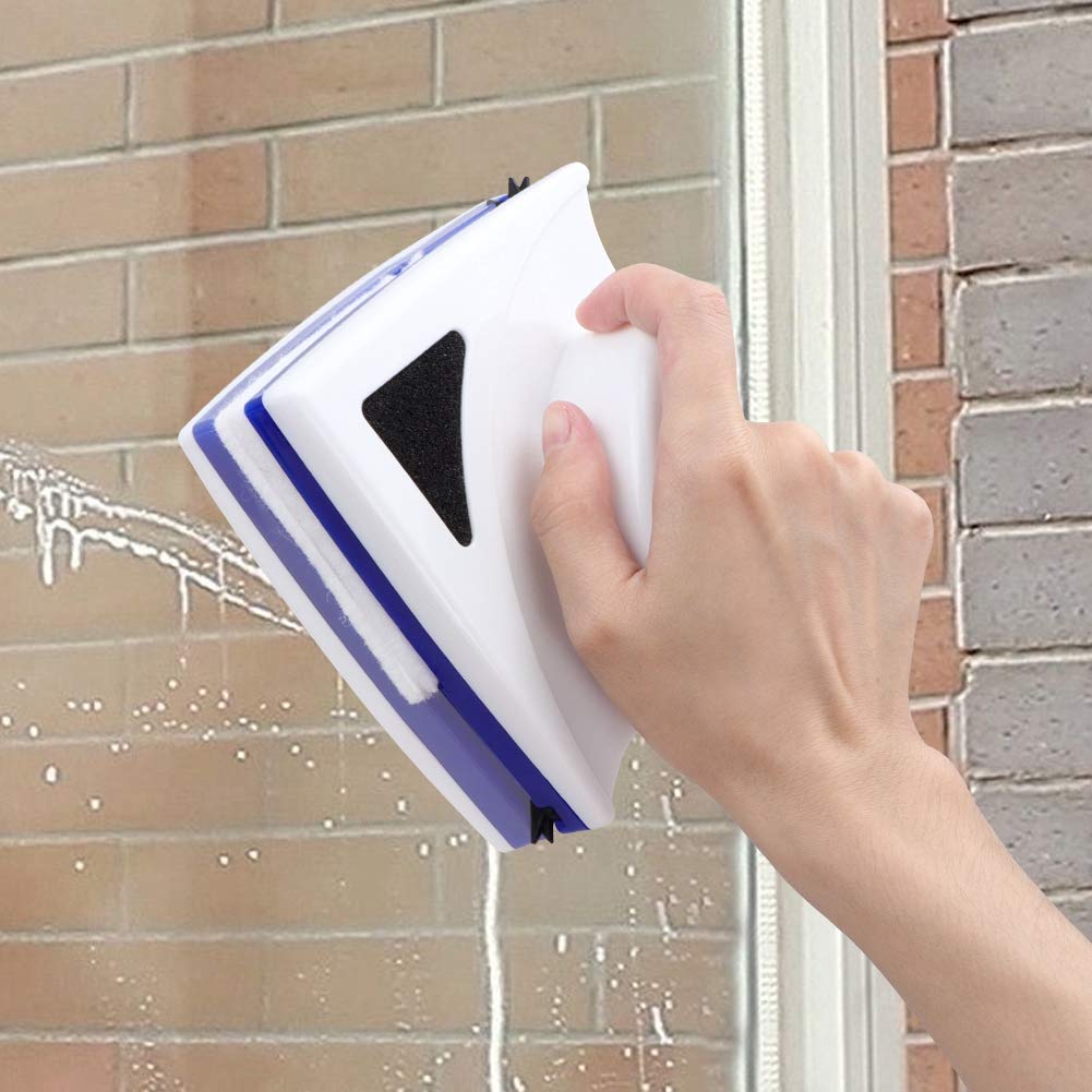 Magnetic Window Cleaner - Double Sided Glass Wiper for High Windows Cleaning