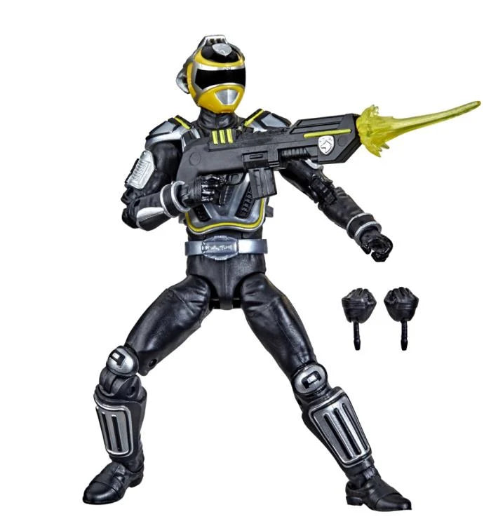 Power Rangers S.P.D. Lightning Collection A Squad Yellow Ranger Action Figure - Collectible Toy for Kids & Adults - Perfect for Display, Play & Gifts