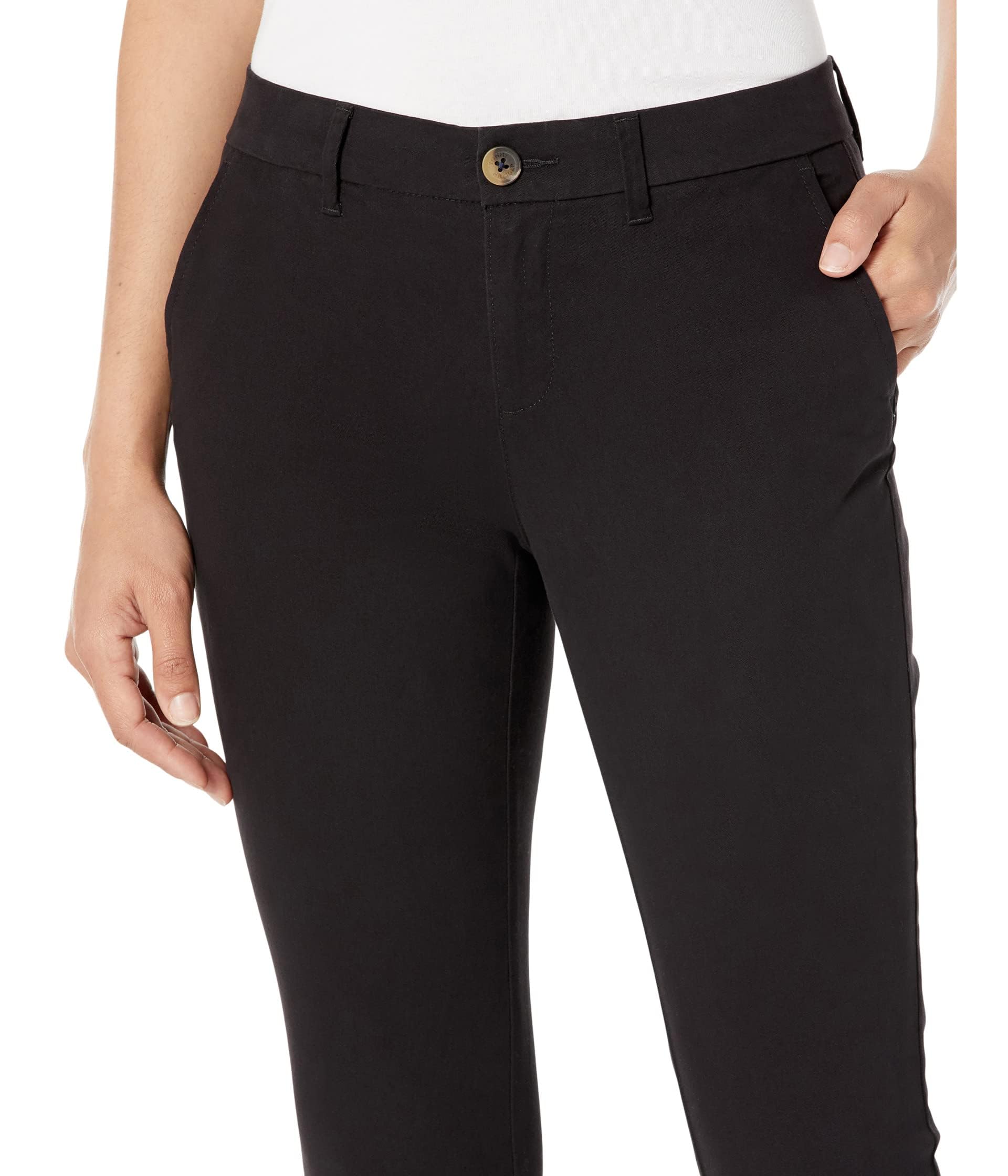 Tommy Hilfiger Women's Hampton Chino Pants - Lightweight Relaxed Fit Casual Pants for Work, Travel & Everyday Wear