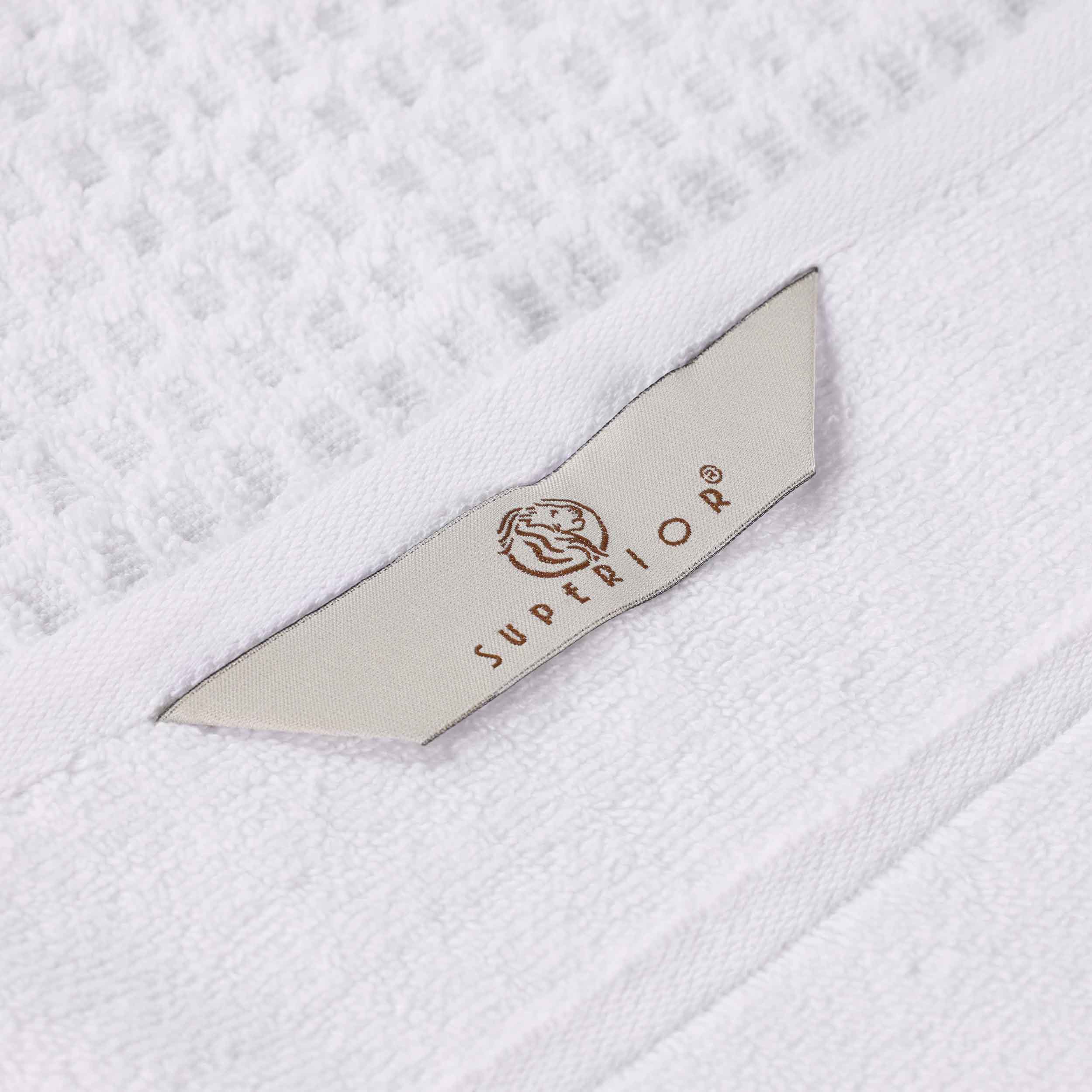Premium Zero Twist Cotton Waffle Honeycomb Bath Towel Set - Ultra Soft & Highly Absorbent 3-Piece Set for Spa, Bathroom & Luxury Home Use