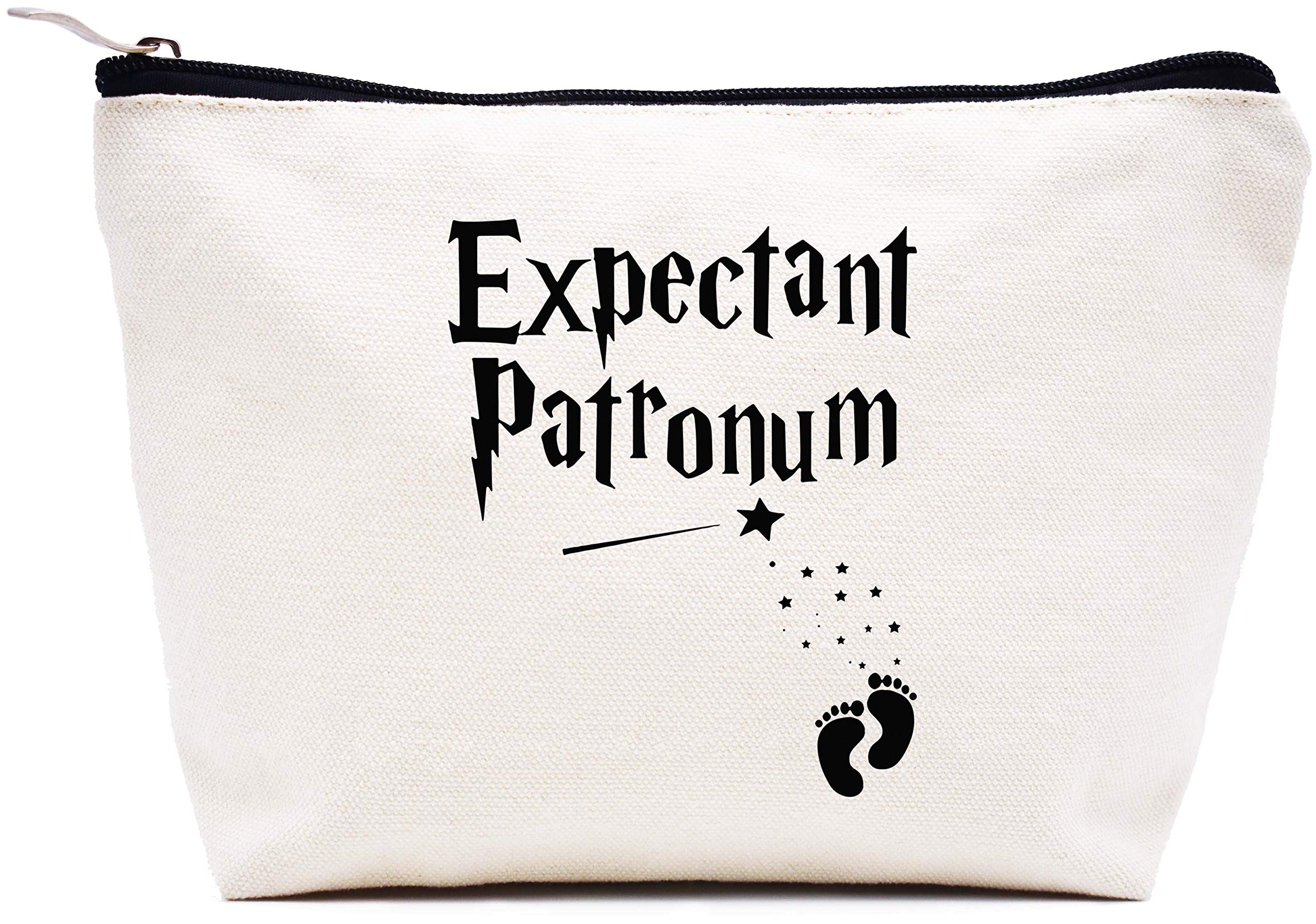 Funny Pregnancy Announcement Gift - Baby Reveal Present for Expecting Moms - Cute Makeup Bag & Travel Pouch for New Mothers - Perfect Baby Shower Gift & Mother-to-Be Present