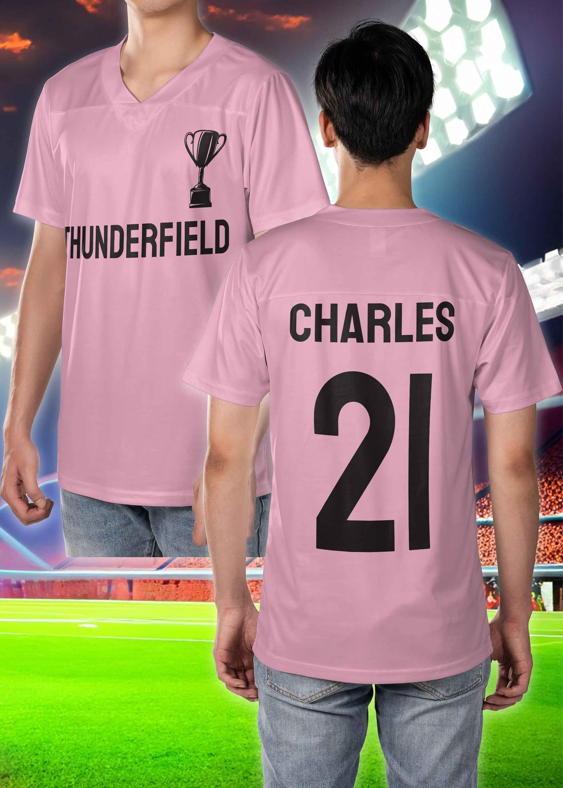 Custom Soccer Jerseys - Personalized Soccer Shirts with Name, Number & Team Logo for Men & Women | Perfect for Team Uniforms, Gifts & Fan Apparel