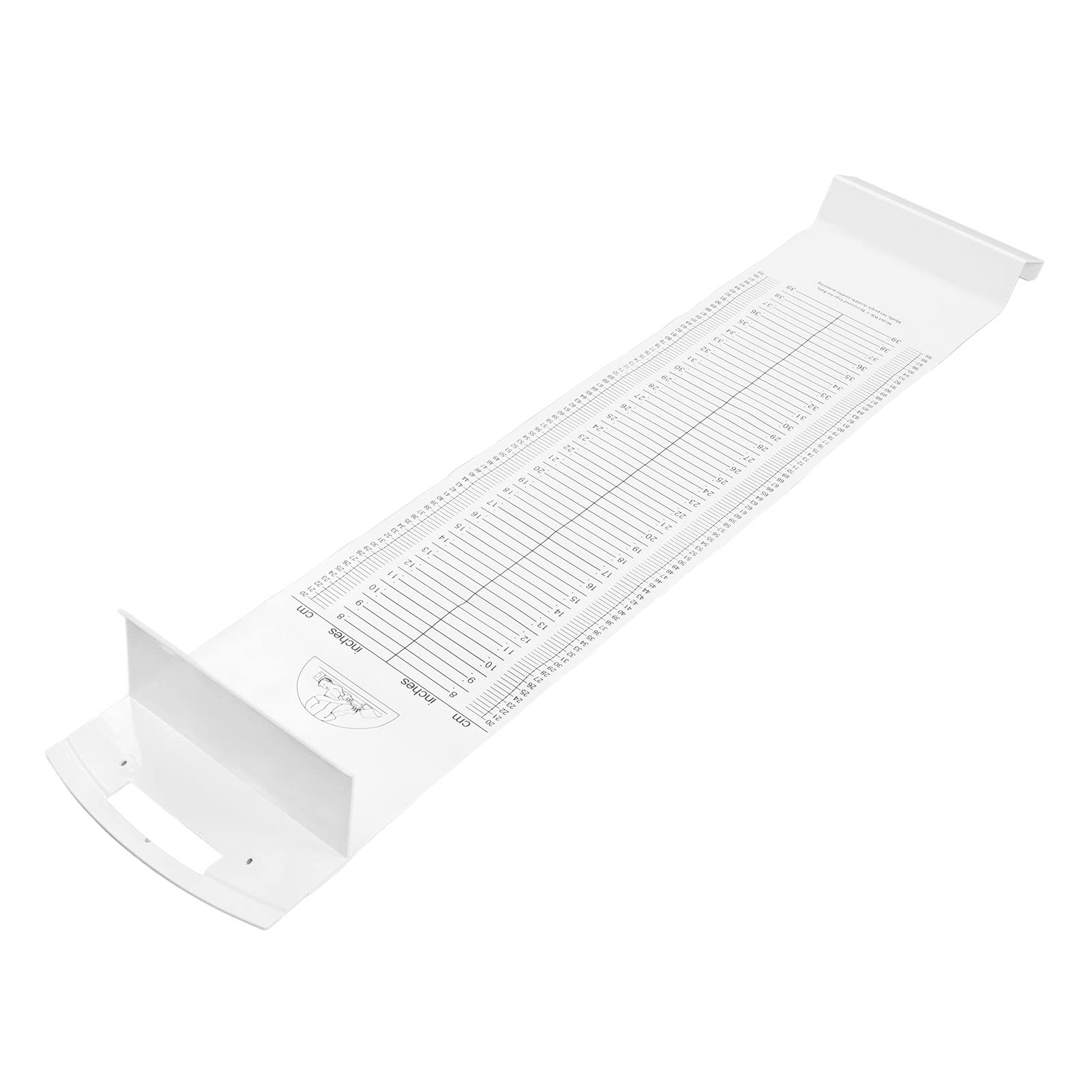 Space-Saving Collapsible Baby Height Measuring Mat - Accurate Infant Growth Chart Ruler for Newborns & Toddlers - Perfect for Nursery, Pediatric Checkups & Milestone Tracking