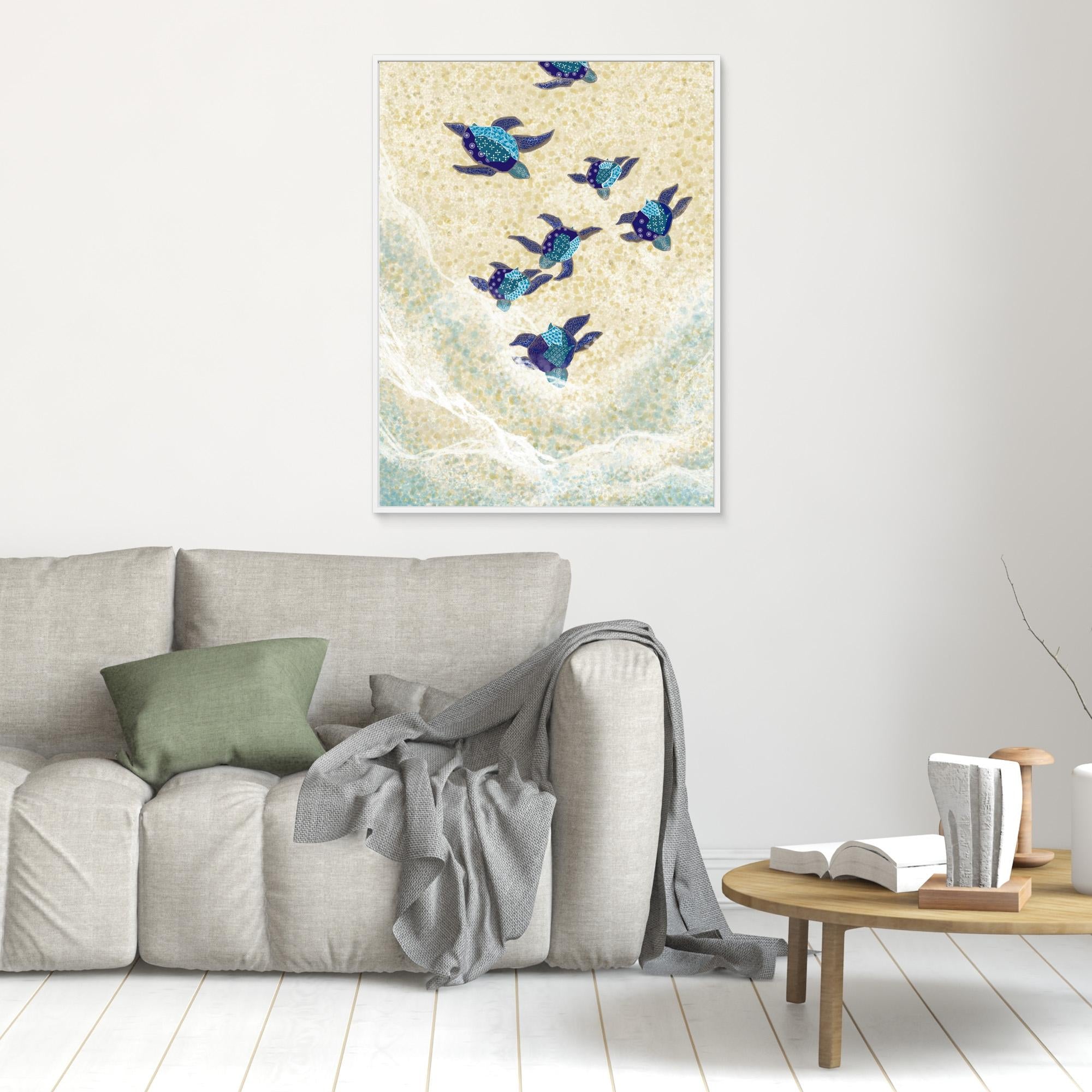 Survival Canvas Print by Art By The Ocean - Nature Wall Art for Living Room, Bedroom & Office Decor