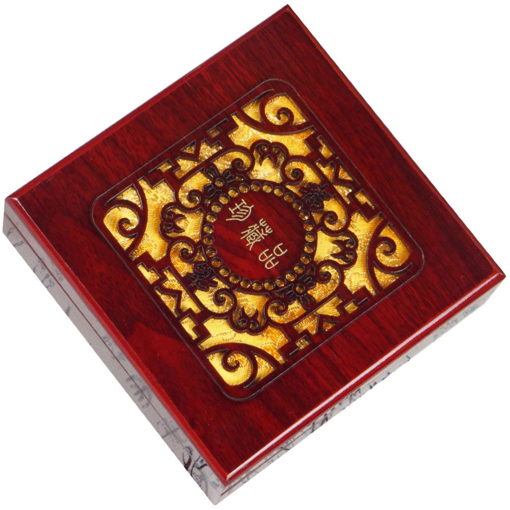 Vintage Wooden Jewelry Box - Watch Storage Case, Small Trinket Organizer, Retro Treasure Chest for Buddha Beads & Keepsakes | Perfect Gift Box for Jewelry, Watches & Accessories | Ideal for Travel, Home Decor & Special Occasions