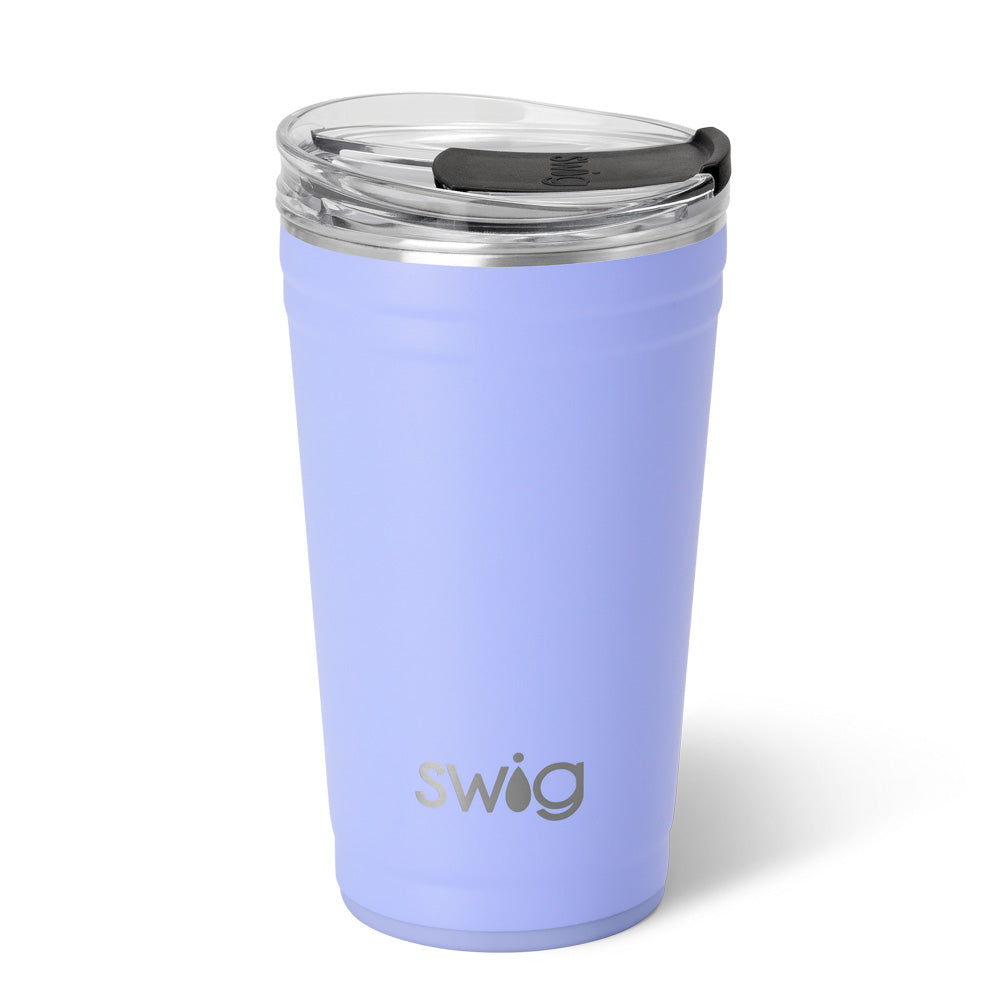 24oz Hydrangea Party Cup - Elegant Floral Design for Weddings, Baby Showers & Summer Parties - BPA-Free Plastic Drinkware for Cocktails, Lemonade & Iced Beverages