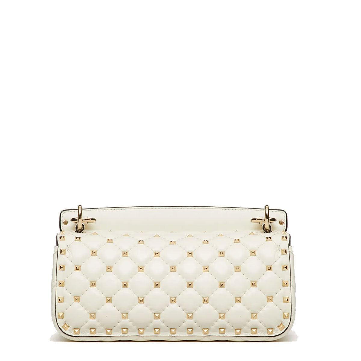Ivory Spike Baguette Bag - Stylish Shoulder Purse for Women | Perfect for Parties, Date Nights & Evening Events