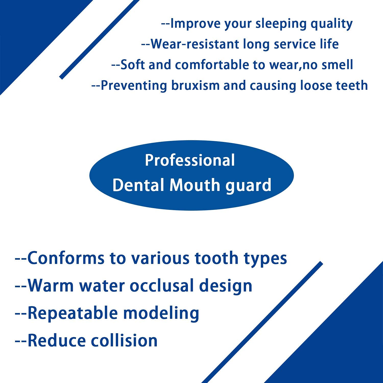 Kids Mouth Guard for Teeth Grinding - Pack of 4 Moldable Bite Guards with Dental Case for Bruxism & Clenching Relief | Teeth Whitening Tray & Sports Protection | Perfect for 5-10 Year Old Children | Ideal for Nighttime Use, Sports Activities & Dental Care