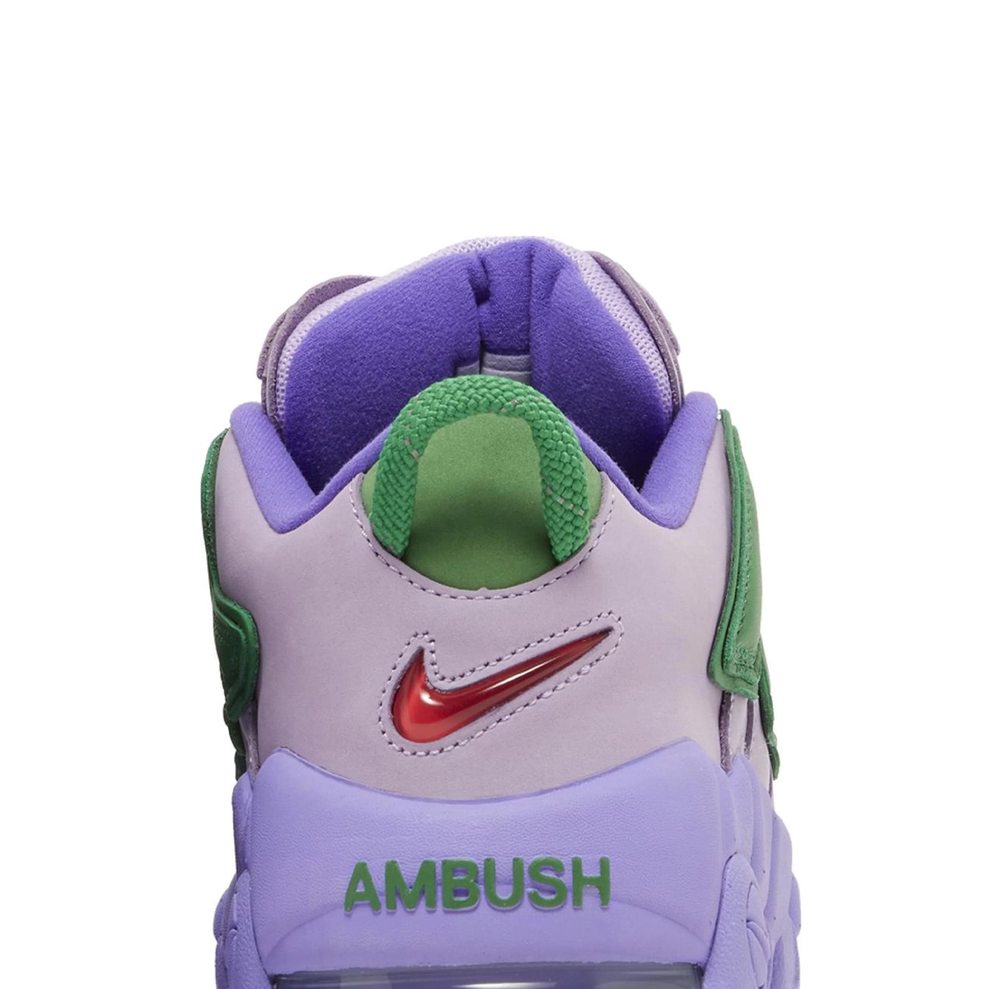 Nike Air More Uptempo Low 'AMBUSH Lilac' Retro Basketball Shoes 2023 - Stylish Purple Sneakers for Men & Women | Perfect for Streetwear, Casual Outfits & Basketball Courts