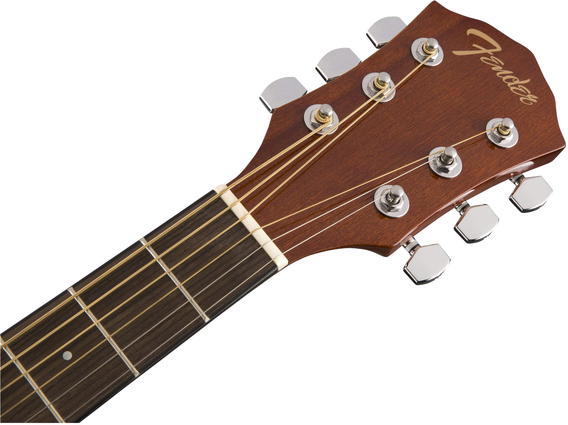 Fender FA-125CE Dreadnought Cutaway Acoustic-Electric Guitar Bundle with Hard Case, Strap, Strings & Accessories - Natural Finish | Includes Fender Play Lessons & Austin Bazaar DVD | Perfect for Beginners, Live Performances & Home Practice