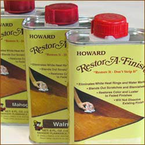 Restor A Finish Ebony Brown Wood Furniture Restorer - Repair Scratches & Restore Shine for Tables, Chairs & Cabinets