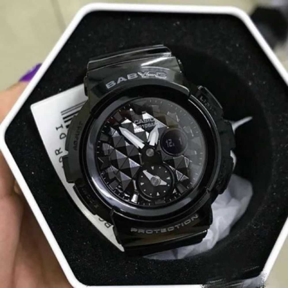 Casio Baby-G BGA-195-1ADR Digital Sport Watch for Women - Water Resistant, Shock Resistant, LED Light - Perfect for Running, Swimming & Outdoor Activities