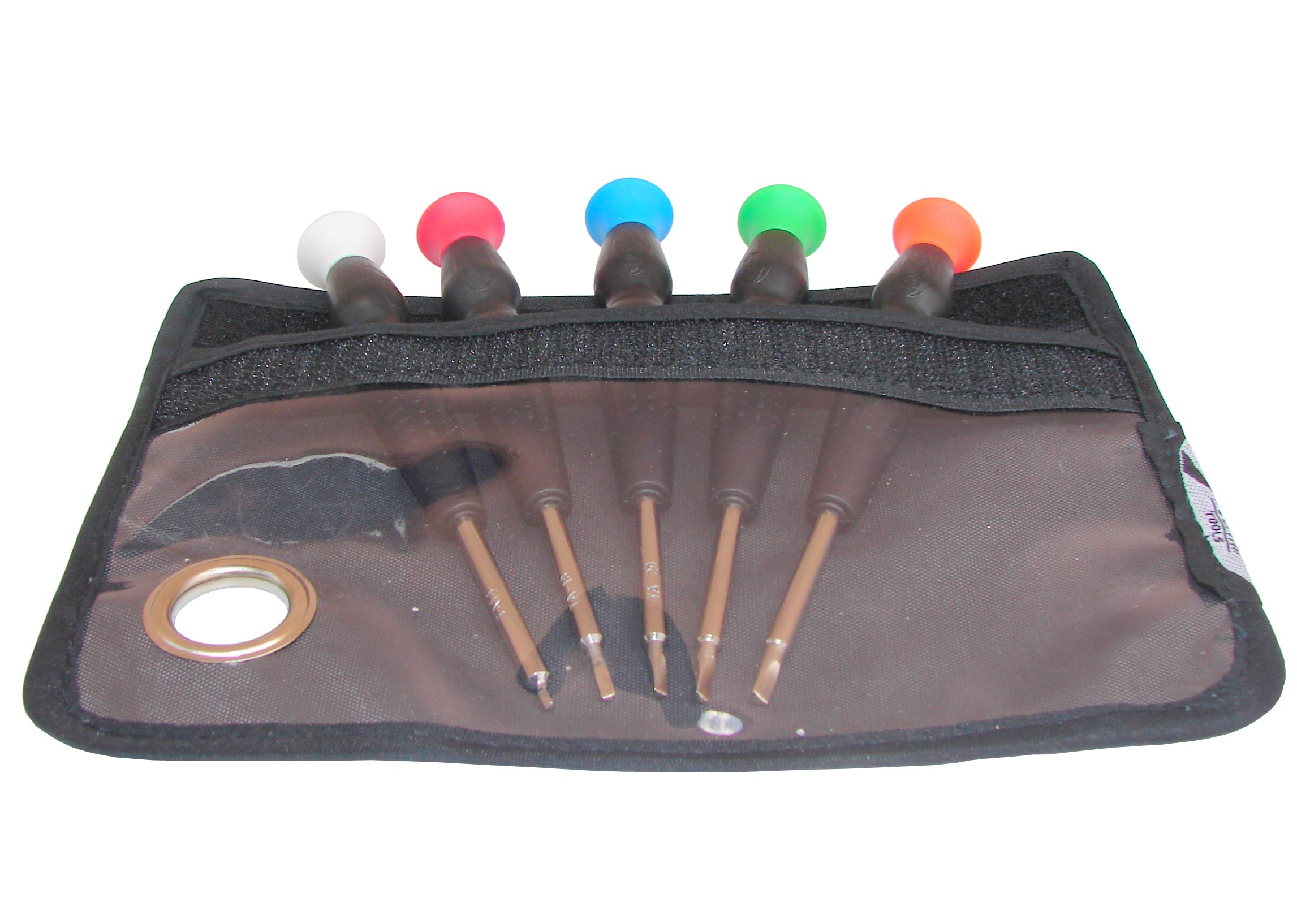 Silverhill Tools ATKTR4 Triangle Screwdriver Set with Pouch for Electronics Repair