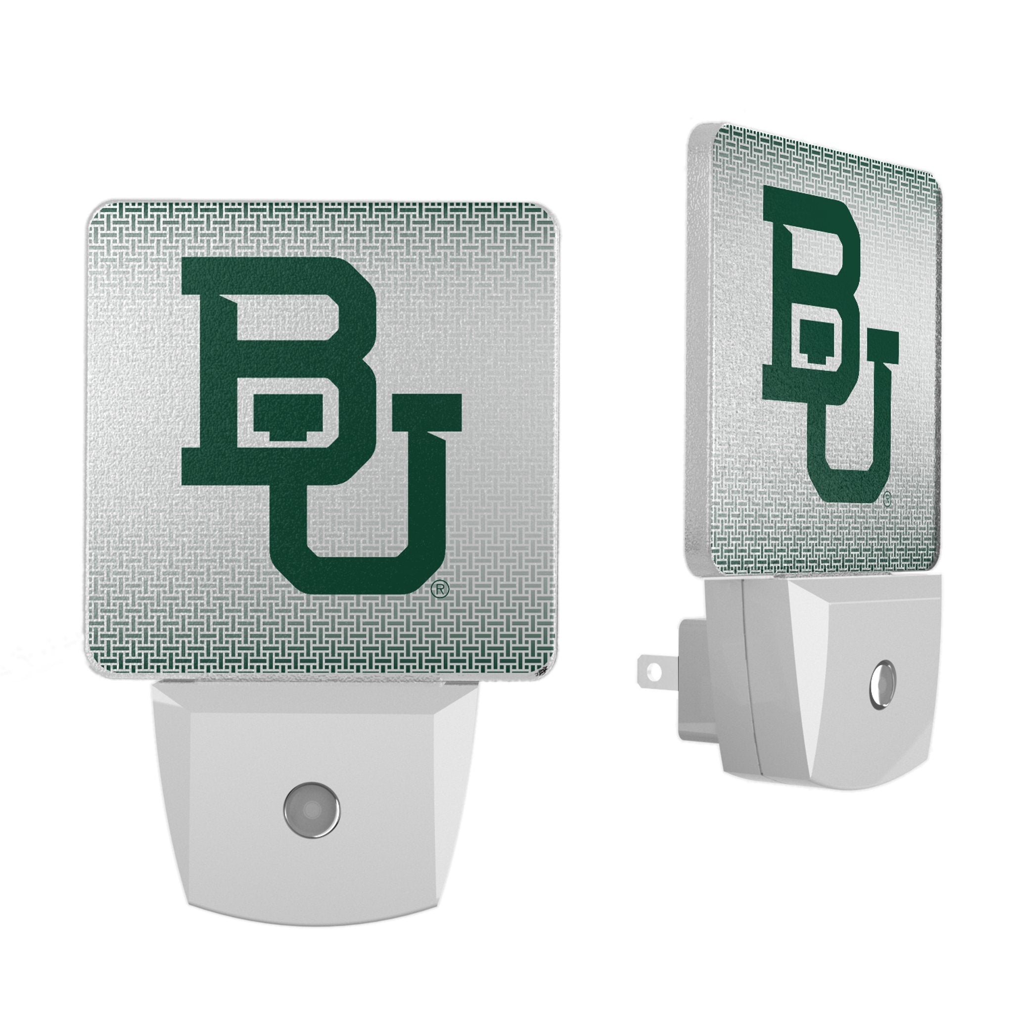Baylor University Bears Linen Night Light 2 Pack - Soft Glow LED Bedside Lamp for Nursery, Kids Room, Dorm Decor & Gift Idea