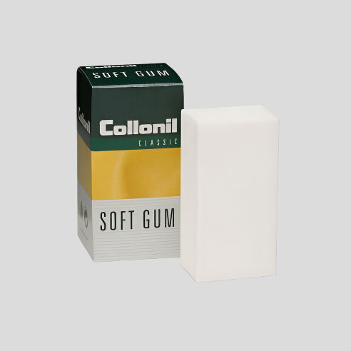 Premium Soft Gum Leather Cleaner by Collonil - Gentle & Effective for Shoes, Bags & Furniture | Restores Shine & Protects Leather