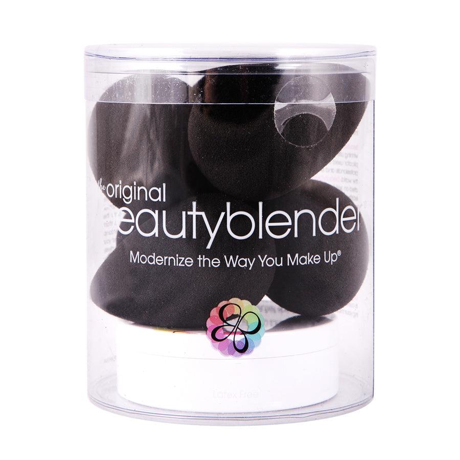 Beautyblender Pro BLACK Makeup Sponge Set - 6 Pack with Solid Cleanser for Flawless Foundation & Concealer Application - Perfect for Professional Makeup Artists & Everyday Use